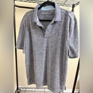 Caribbean Gray Men's Polo Shirt